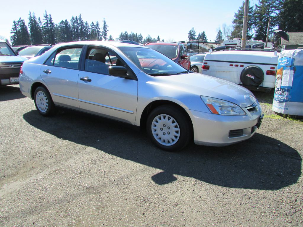 2007 HONDA ACCORD in VANCOUVER WA at HALL MOTORS LLC, SILVER