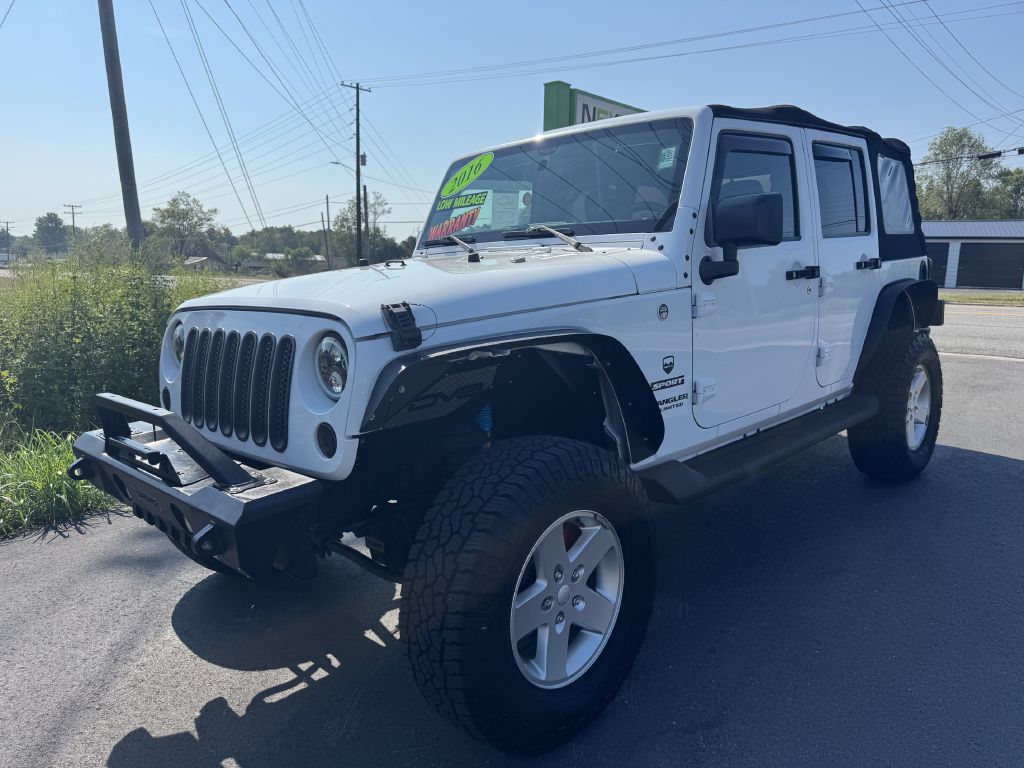 2016 JEEP WRANGLER UNLIMI
