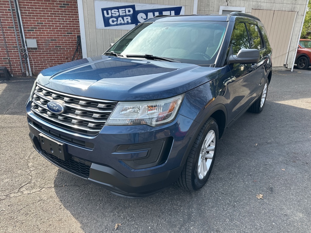 Blue 2016 Ford Explorer Base 4WD SUV / Crossover All-Wheel Drive Automatic