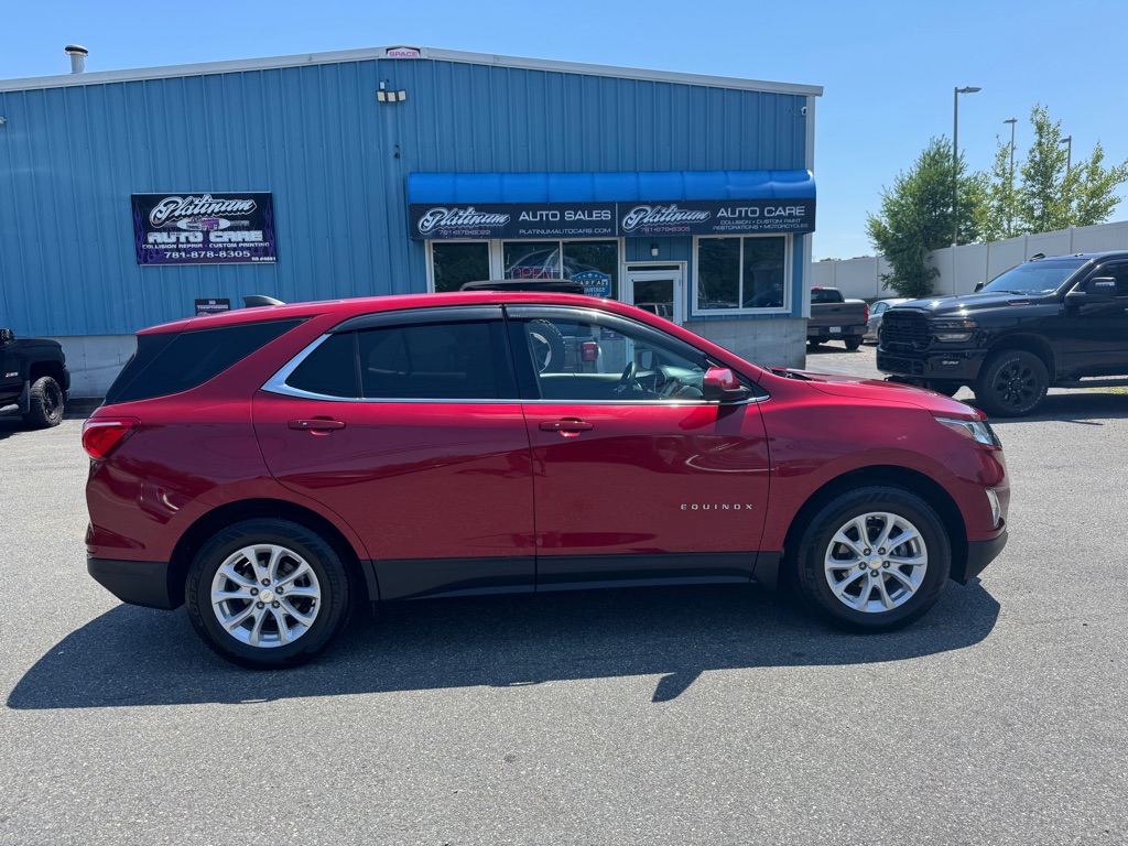 Red 2018 Chevrolet Equinox SUV / Crossover Four-Wheel Drive Automatic
