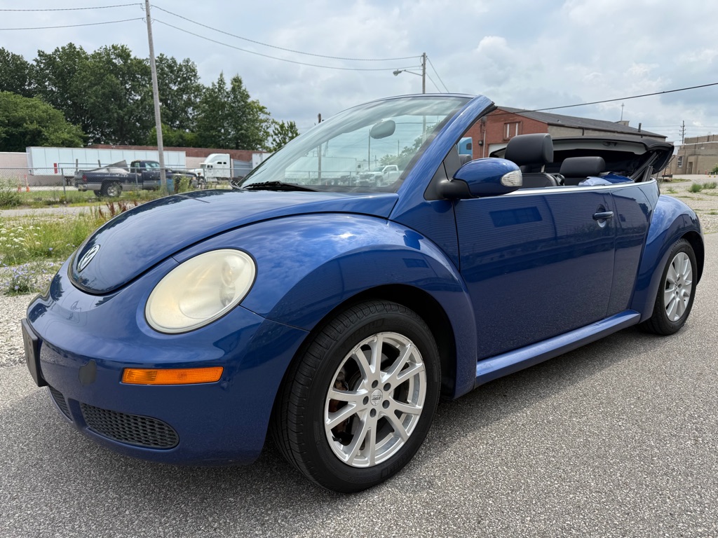 Blue 2008 Volkswagen Beetle Convertible Automatic