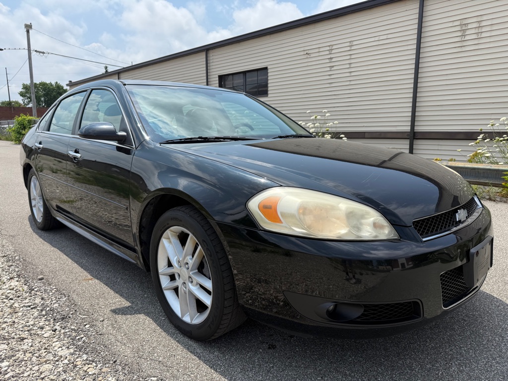 Black 2013 Chevrolet Impala Sedan Front-Wheel Drive Automatic