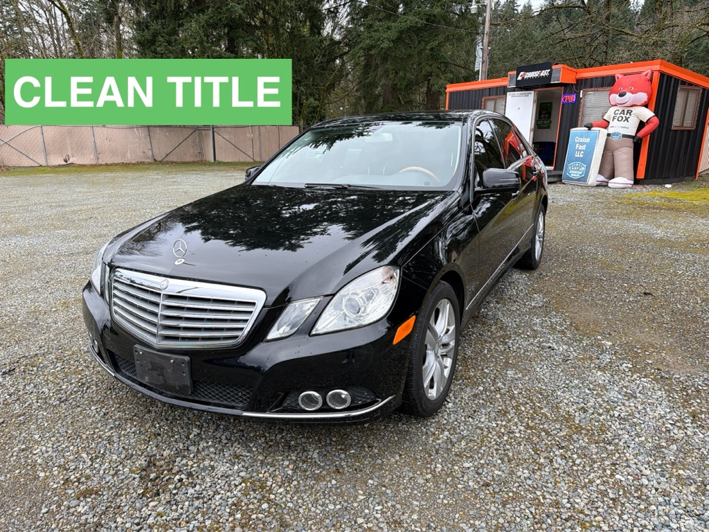 2010 MERCEDES-BENZ E-CLASS