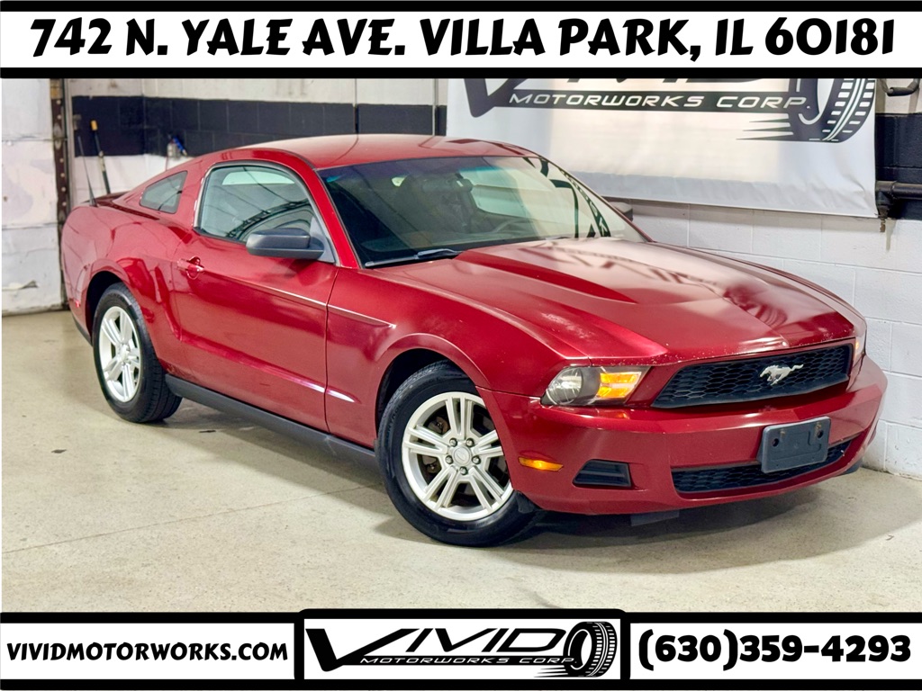 Red 2011 Ford Mustang Coupe Automatic