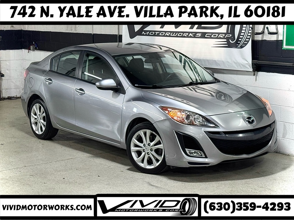 Silver 2011 Mazda MAZDA3 Sedan Front-Wheel Drive Automatic