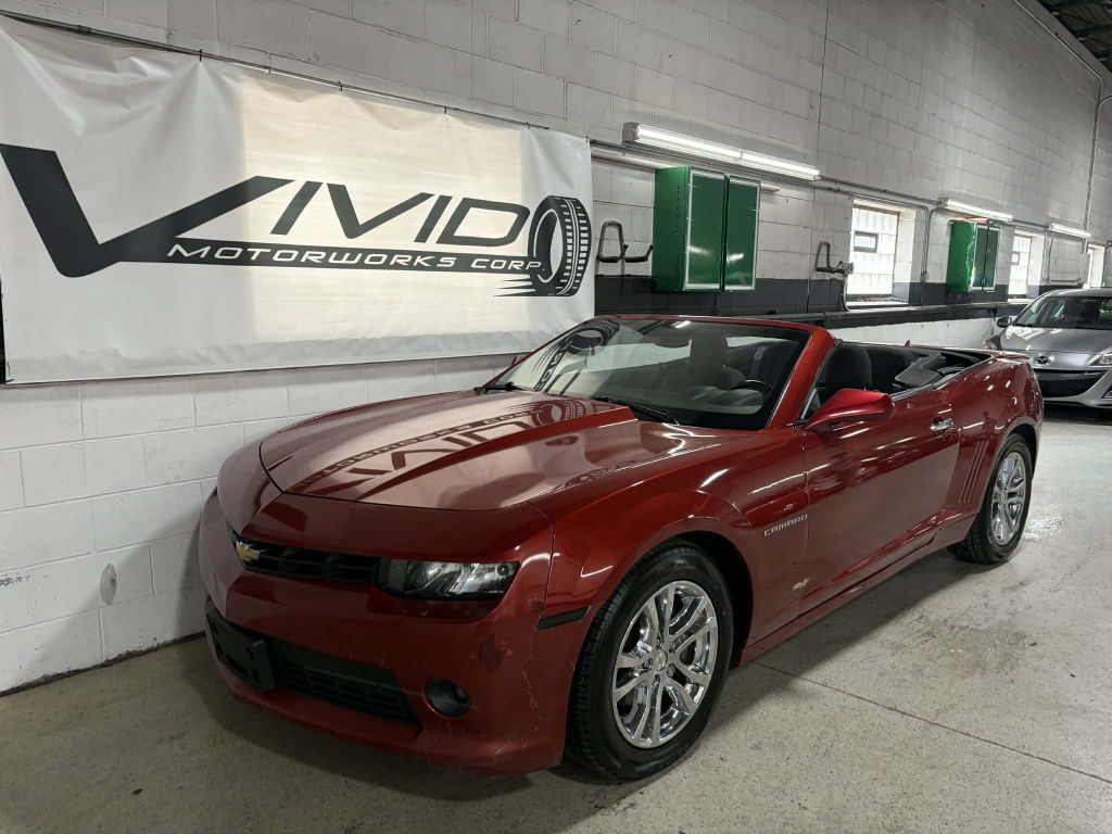 Red 2015 Chevrolet Camaro Convertible Rear-Wheel Drive Automatic