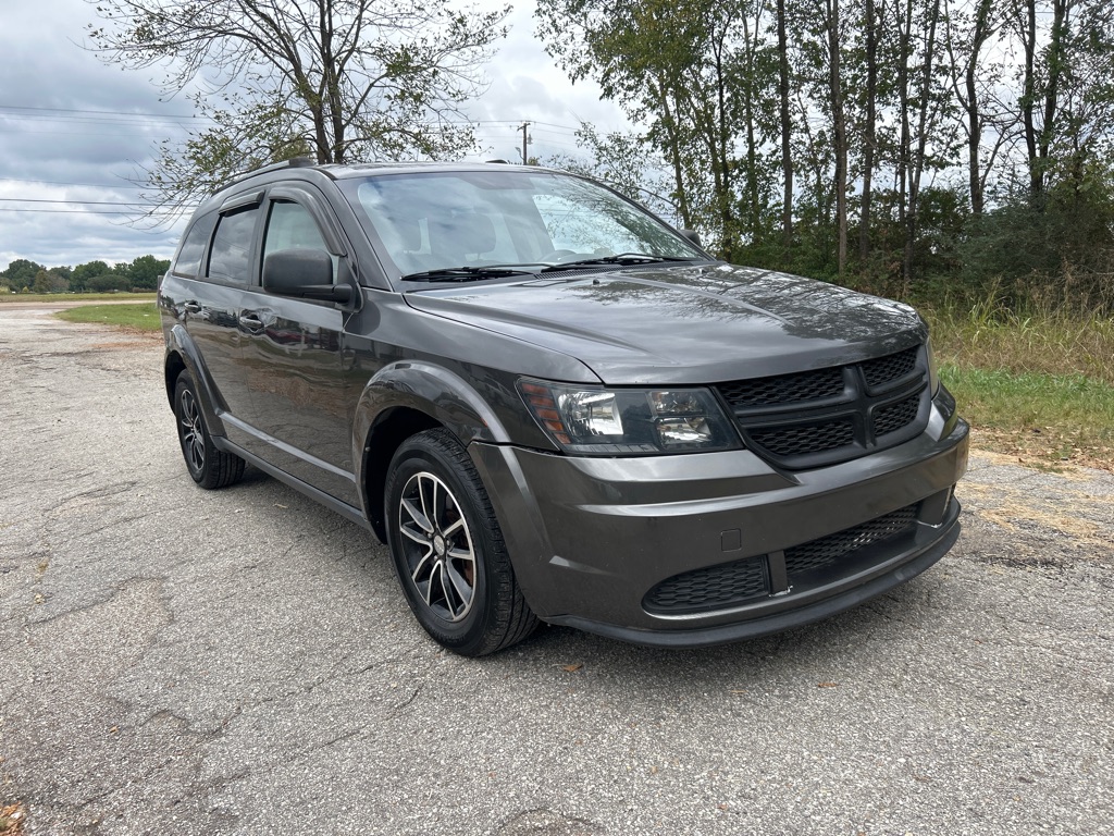 Gray 2017 Dodge Journey SUV / Crossover Front-Wheel Drive Automatic