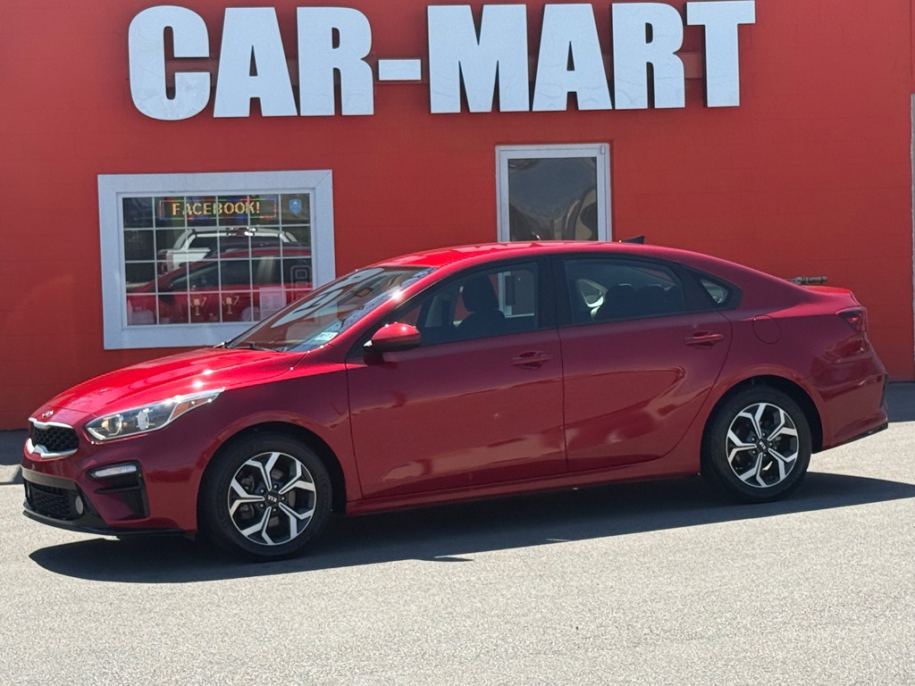 Red 2021 Kia Forte Sedan Automatic