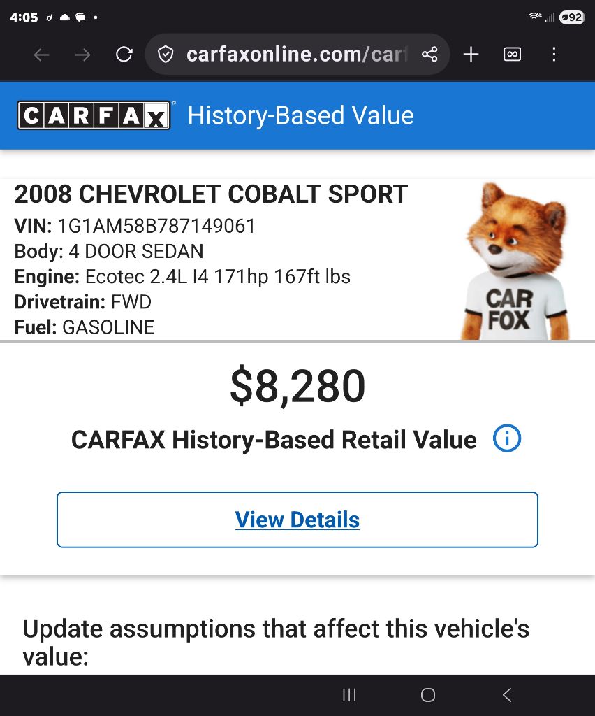 Photo 3 of this CHEVROLET COBALT