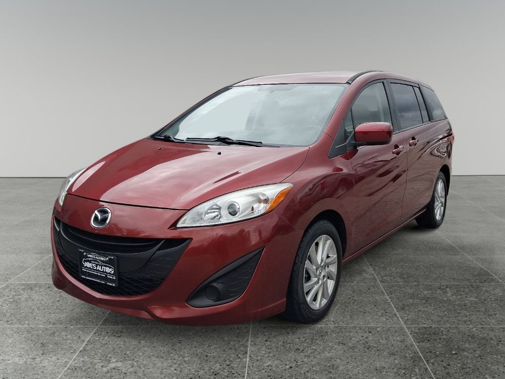 Red 2012 Mazda MAZDA5 Minivan Front-Wheel Drive Automatic