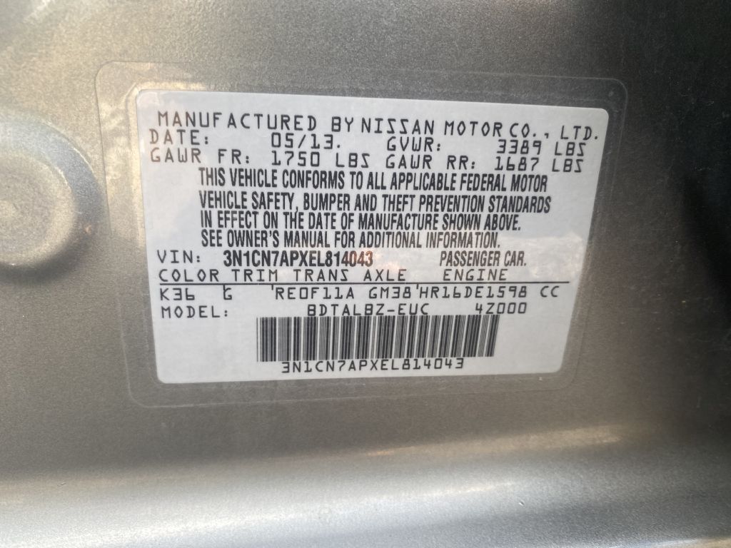 Photo 15 of this NISSAN VERSA