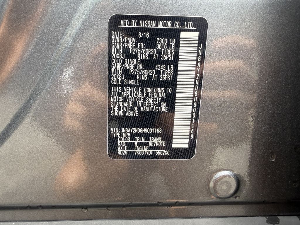 Photo 18 of this NISSAN ARMADA