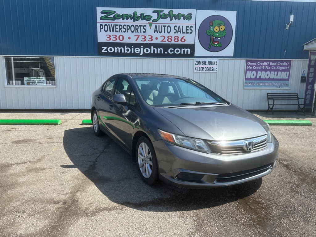 2012 HONDA CIVIC EX for sale at Zombie Johns