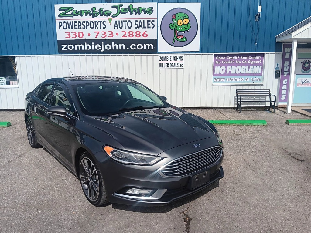 2017 FORD FUSION TITANIUM for sale at Zombie Johns