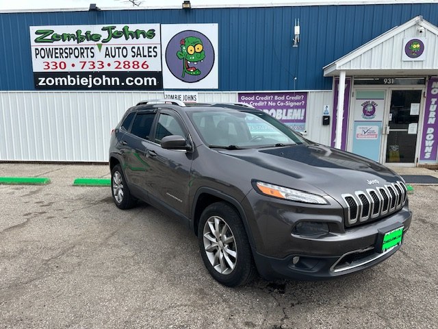 2017 JEEP CHEROKEE LIMITED for sale at Zombie Johns