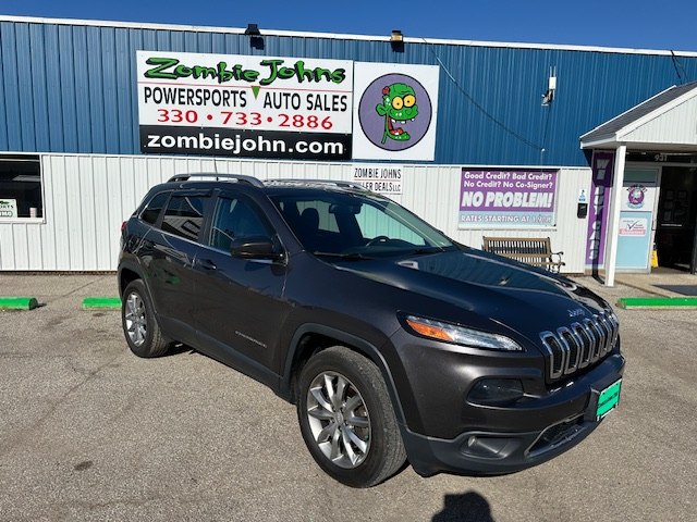 2017 JEEP CHEROKEE LIMITED for sale at Zombie Johns