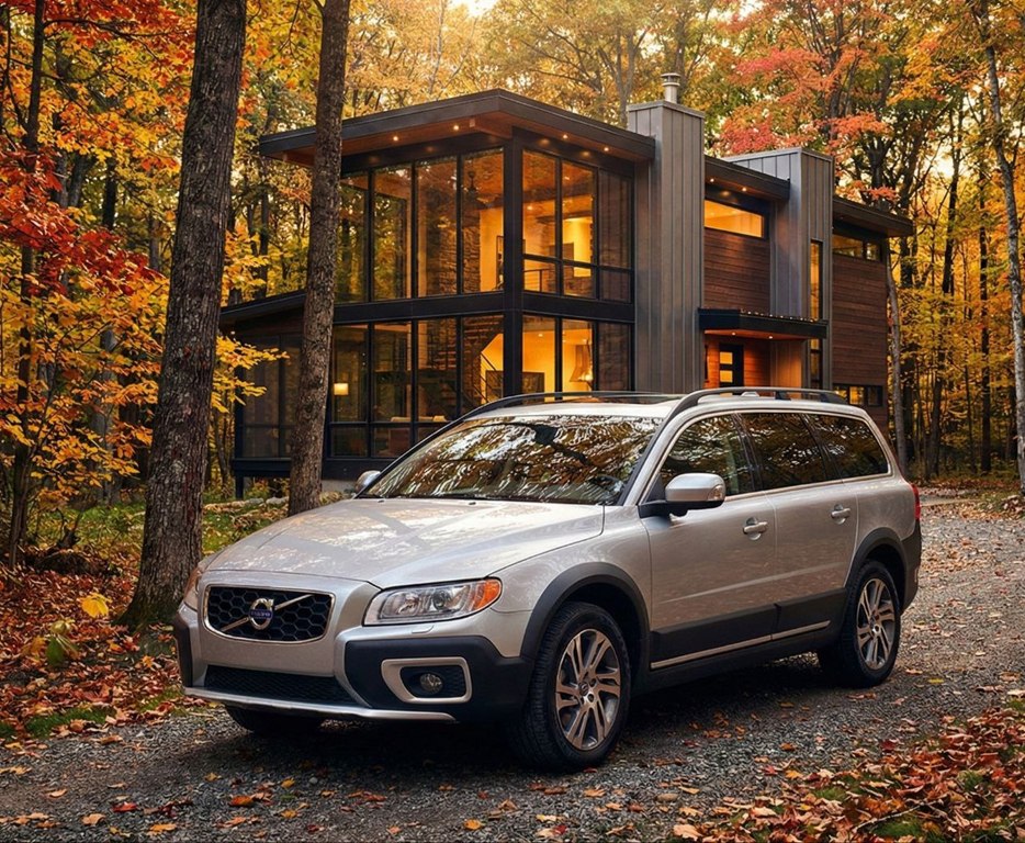 Silver 2014 Volvo XC70 3.2 AWD Wagon All-Wheel Drive Automatic