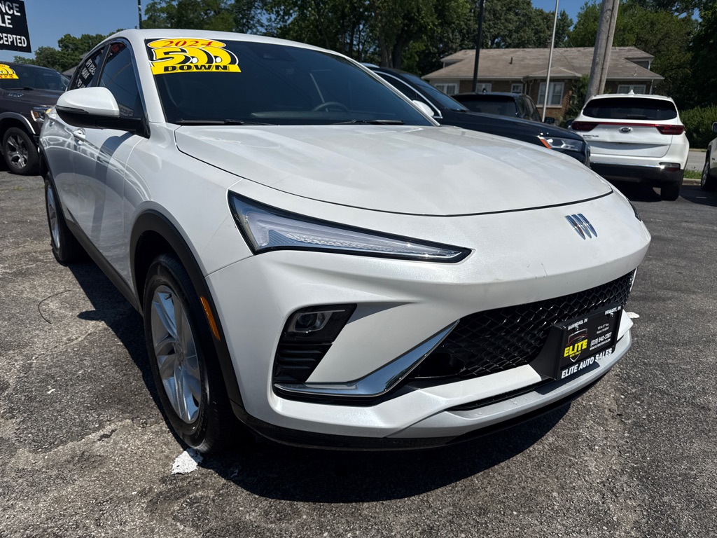 White 2024 Buick Envista SUV / Crossover Front-Wheel Drive Automatic