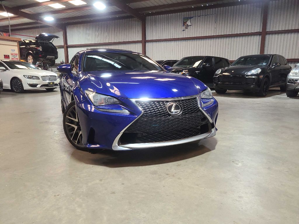 Blue 2016 Lexus RC Coupe Rear-Wheel Drive Automatic