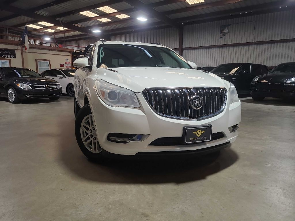 White 2015 Buick Enclave SUV / Crossover Front-Wheel Drive Automatic