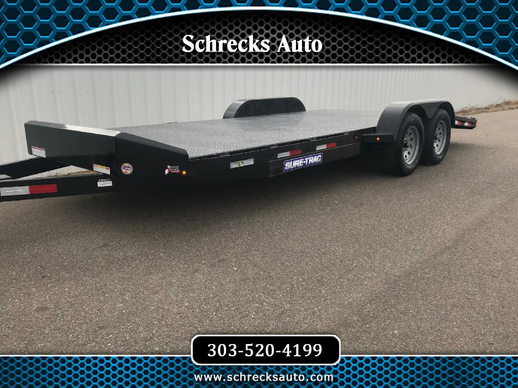 2019 SURE-TRAC STEEL DECK CAR
