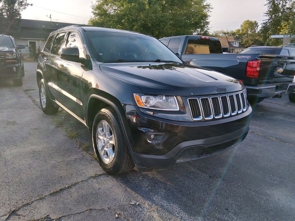 Black 2015 Jeep Grand Cherokee SUV / Crossover Four-Wheel Drive Automatic