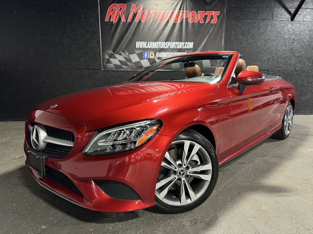 Red 2019 Mercedes-Benz C-Class C 300 Cabriolet 4MATIC Convertible All-Wheel Drive Automatic