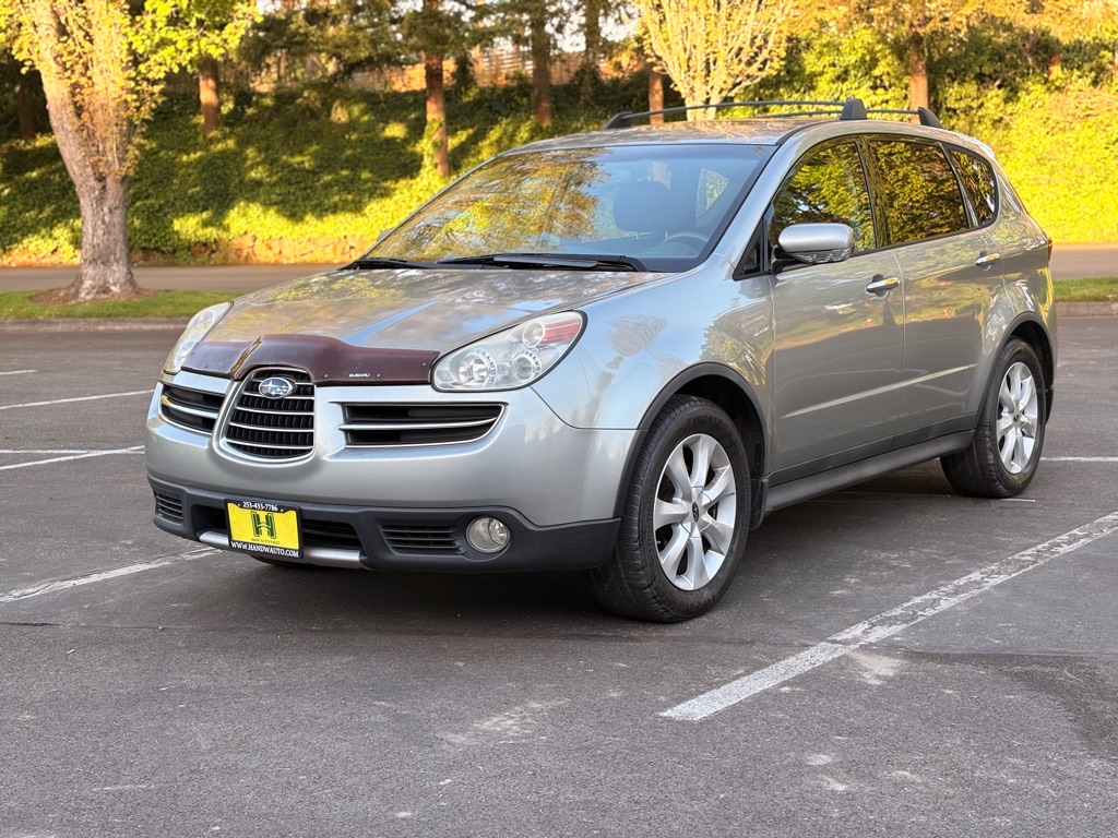 Silver 2006 Subaru B9 Tribeca 7-Passenger SUV / Crossover All-Wheel Drive Automatic