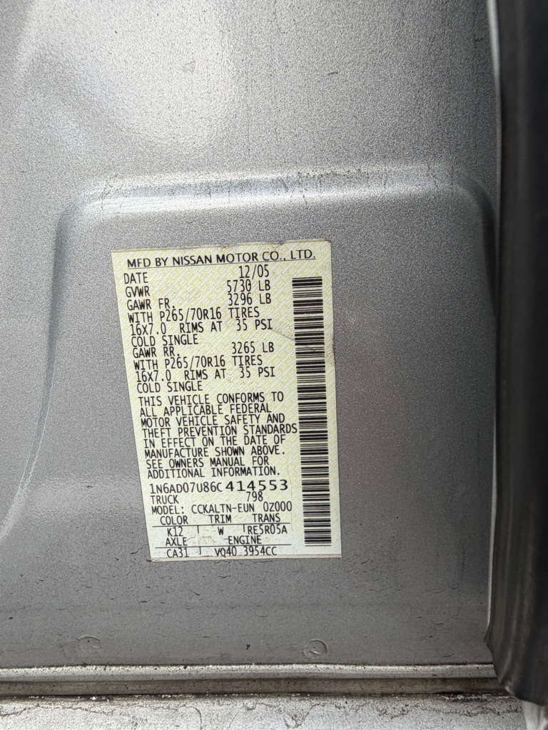 Photo 16 of this NISSAN FRONTIER