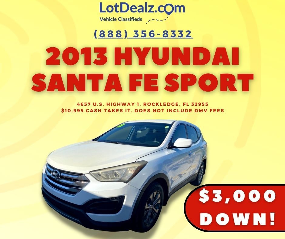 HYUNDAI SANTA FE SPORT 2013 HYUNDAI SANTA FE SPORT 5XYZT3LB5DG079727