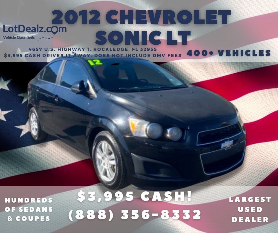 CHEVROLET SONIC 2012 CHEVROLET SONIC 1G1JC5SH3C4203112