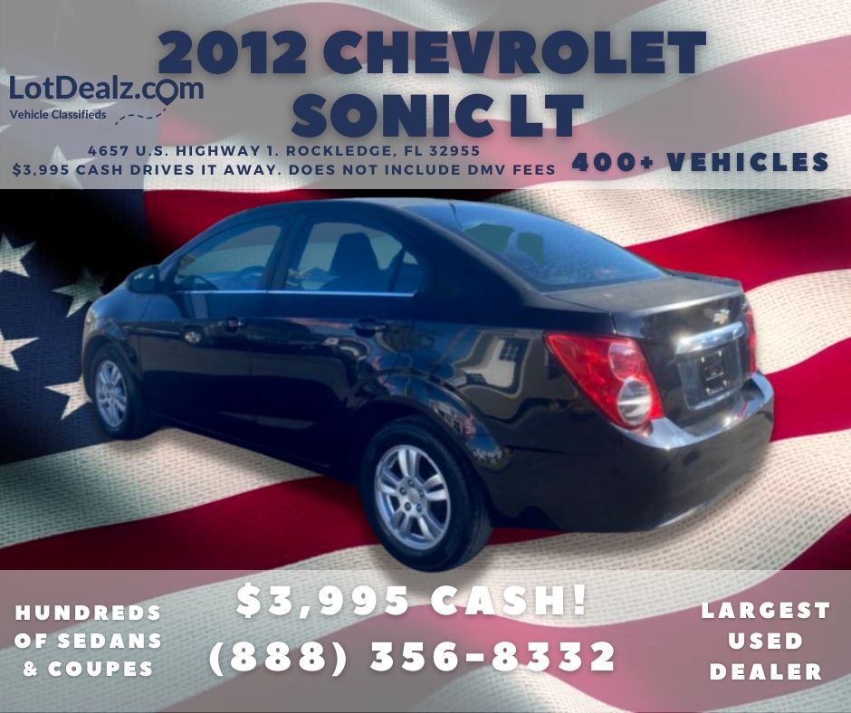 CHEVROLET SONIC 2012 CHEVROLET SONIC 1G1JC5SH3C4203112