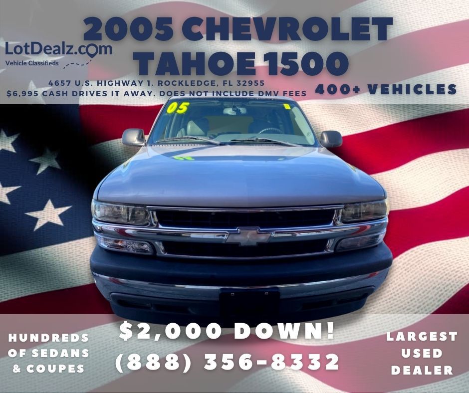 CHEVROLET TAHOE 2005 CHEVROLET TAHOE 1GNEC13TX5R177044
