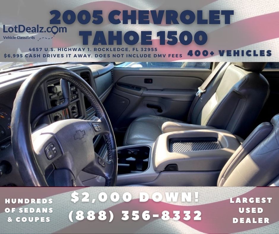 CHEVROLET TAHOE 2005 CHEVROLET TAHOE 1GNEC13TX5R177044