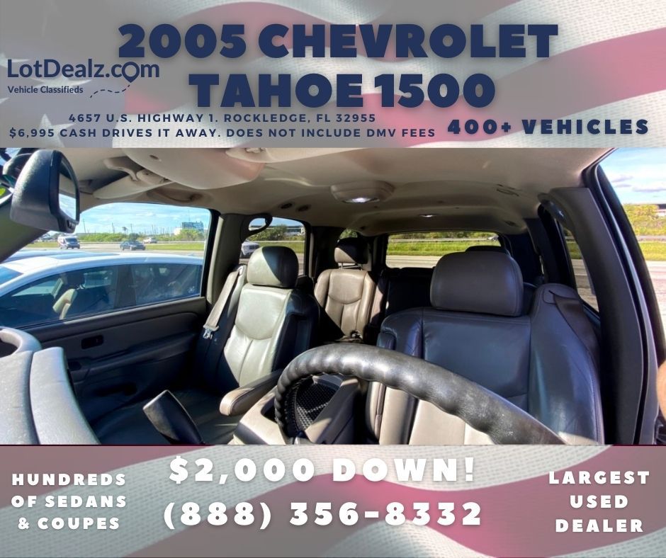 CHEVROLET TAHOE 2005 CHEVROLET TAHOE 1GNEC13TX5R177044