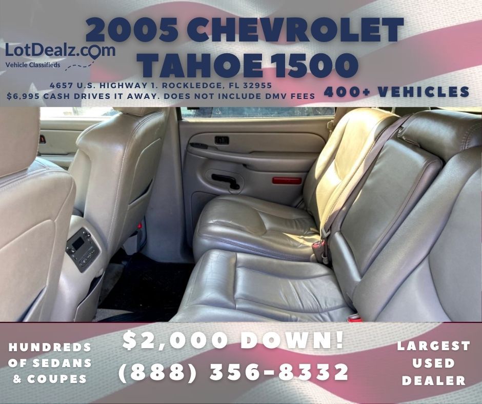 CHEVROLET TAHOE 2005 CHEVROLET TAHOE 1GNEC13TX5R177044