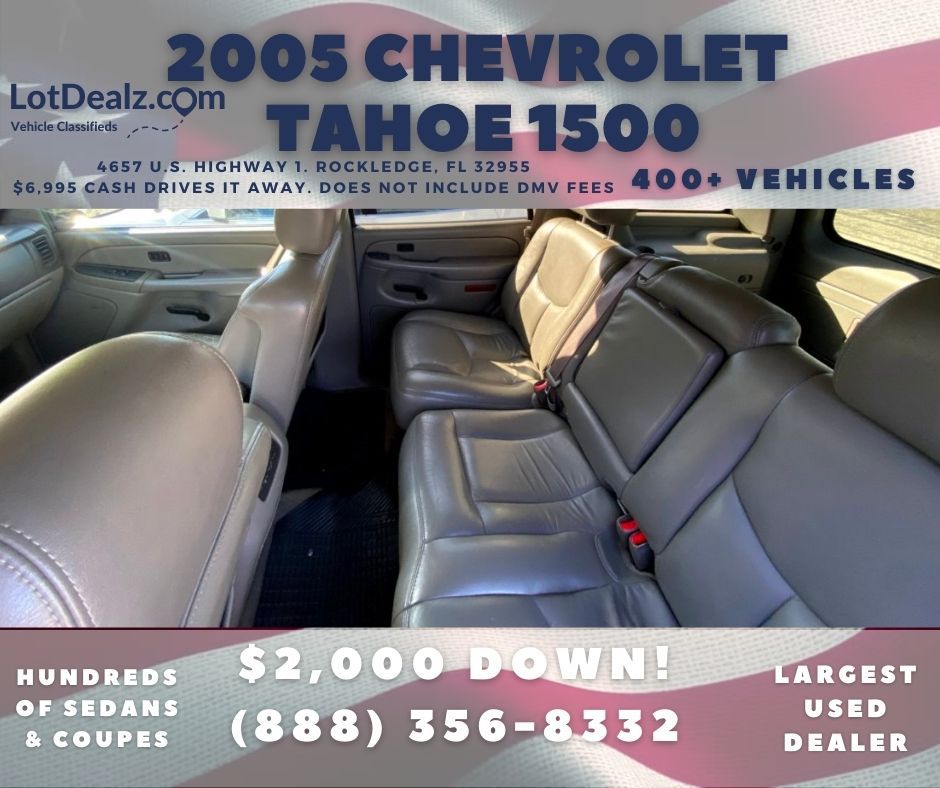 CHEVROLET TAHOE 2005 CHEVROLET TAHOE 1GNEC13TX5R177044