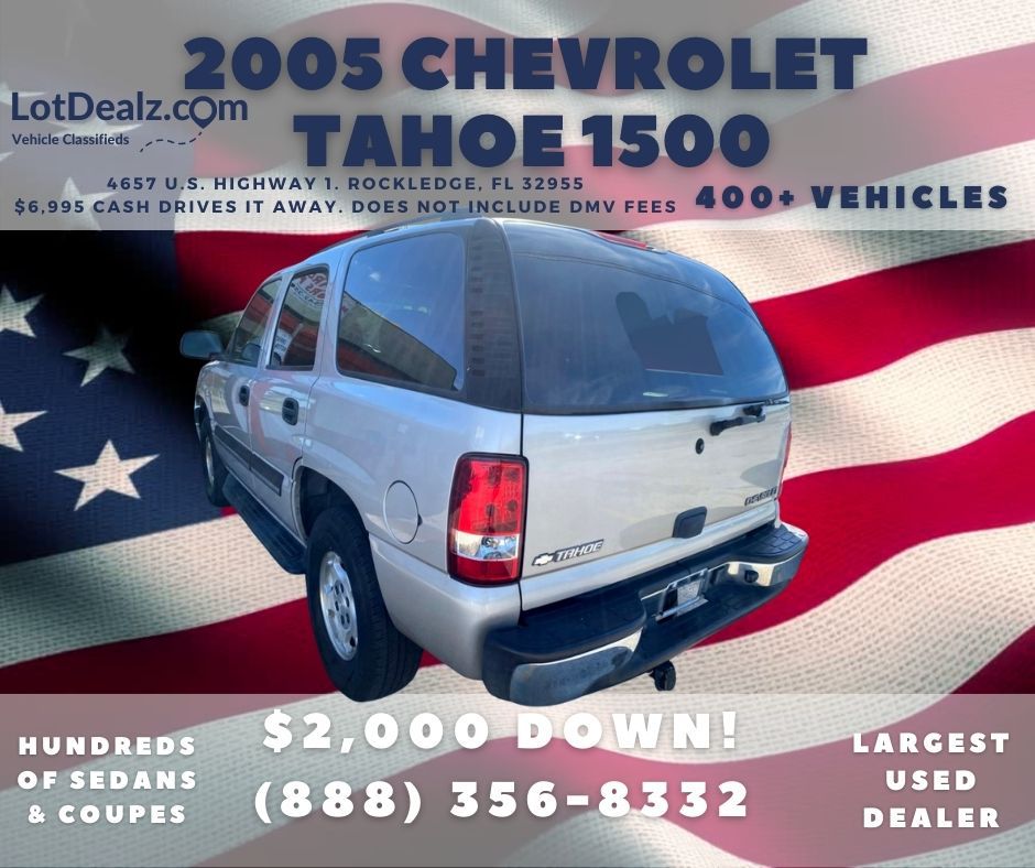 CHEVROLET TAHOE 2005 CHEVROLET TAHOE 1GNEC13TX5R177044