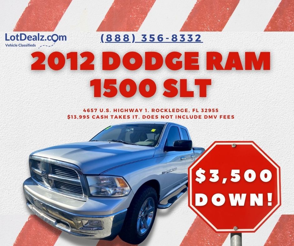 2012 DODGE RAM 1500