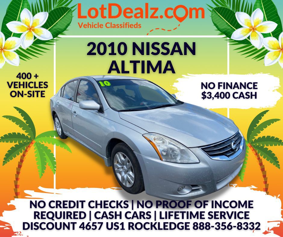 NISSAN ALTIMA 2010 NISSAN ALTIMA 1N4AL2AP2AN449161