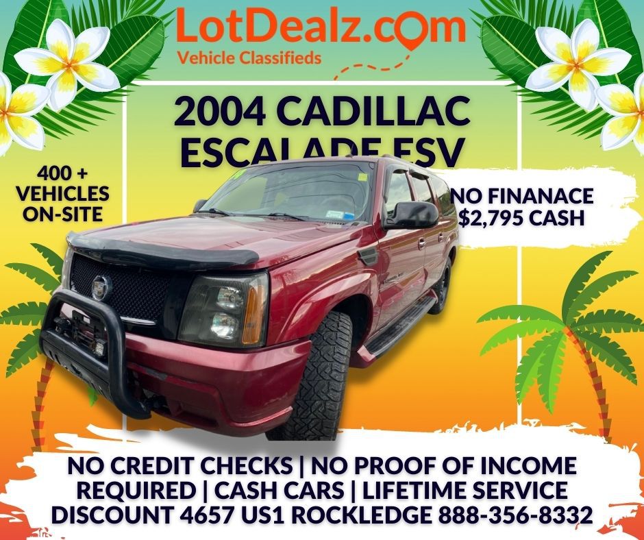 CADILLAC ESCALADE 2004 CADILLAC ESCALADE 3GYFK66N34G237295