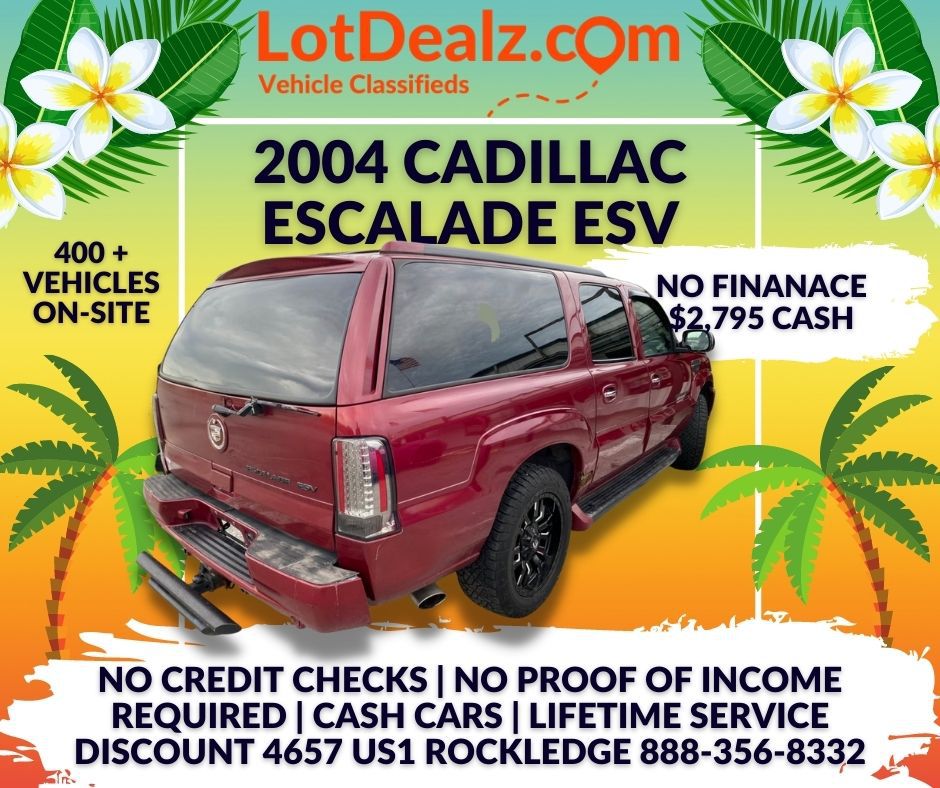 CADILLAC ESCALADE 2004 CADILLAC ESCALADE 3GYFK66N34G237295
