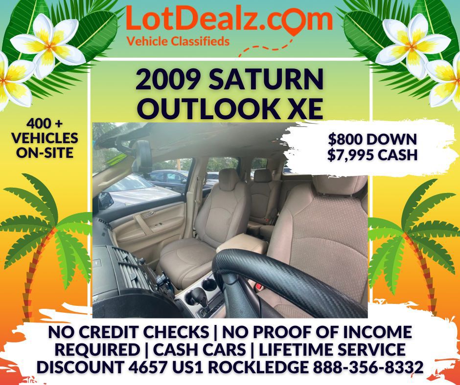 SATURN OUTLOOK 2009 SATURN OUTLOOK 5GZEV13D79J132254