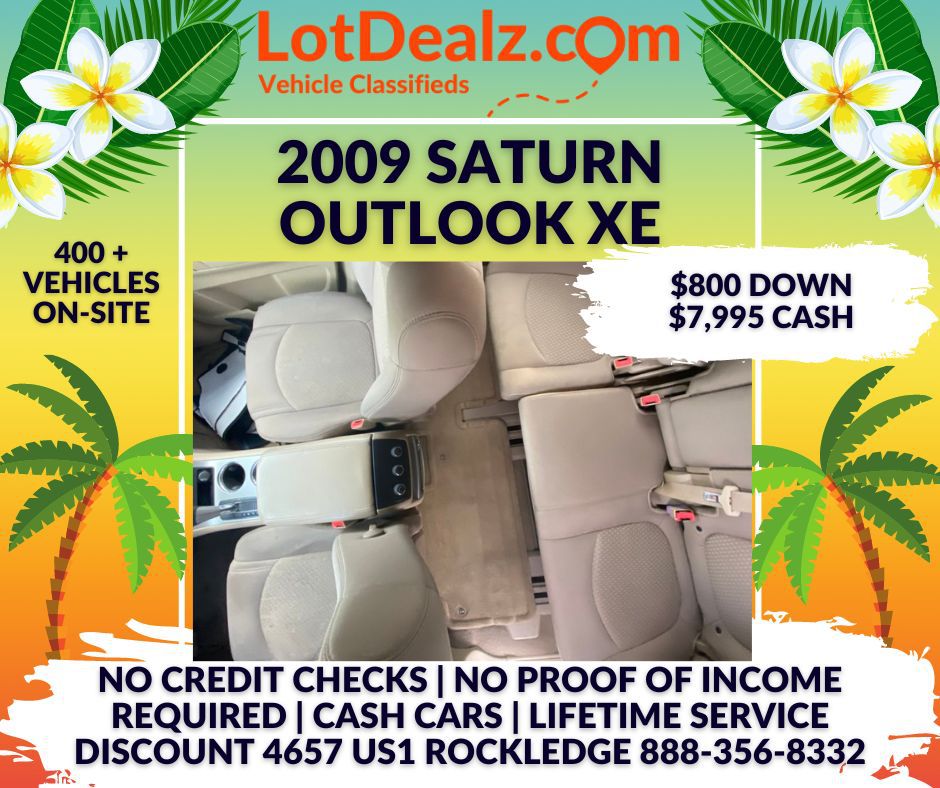SATURN OUTLOOK 2009 SATURN OUTLOOK 5GZEV13D79J132254