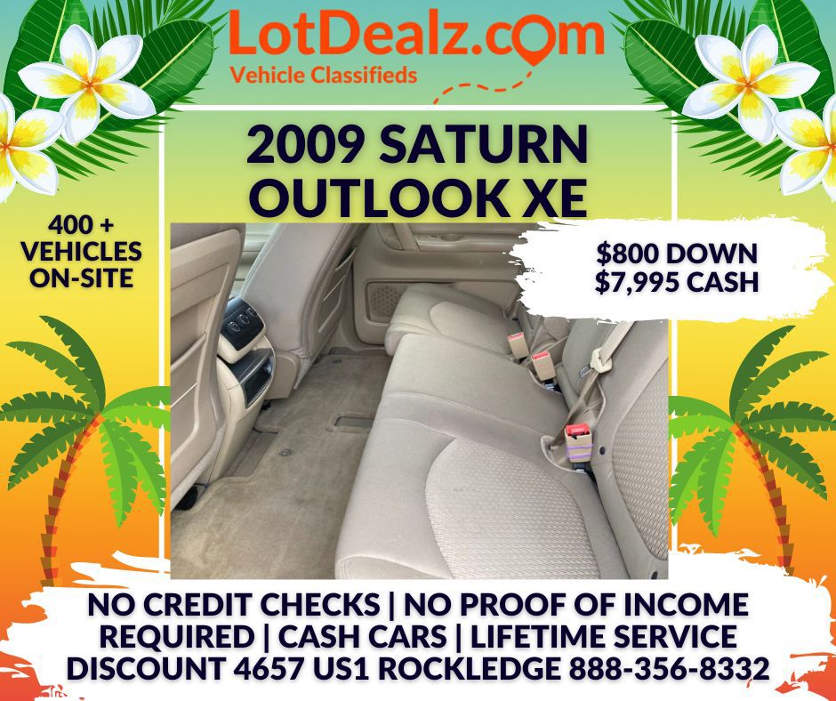 SATURN OUTLOOK 2009 SATURN OUTLOOK 5GZEV13D79J132254