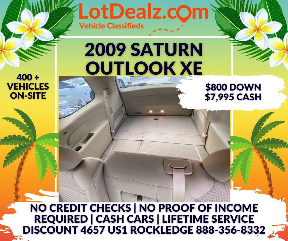 SATURN OUTLOOK 2009 SATURN OUTLOOK 5GZEV13D79J132254
