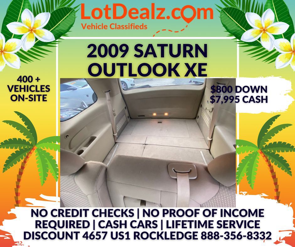 SATURN OUTLOOK 2009 SATURN OUTLOOK 5GZEV13D79J132254