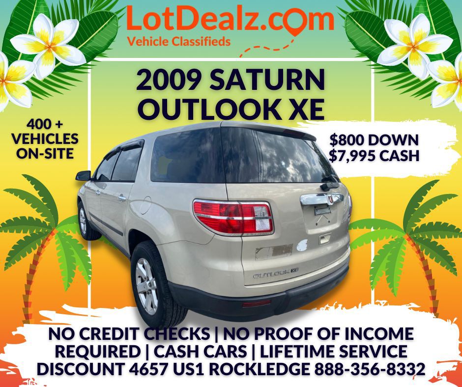 SATURN OUTLOOK 2009 SATURN OUTLOOK 5GZEV13D79J132254