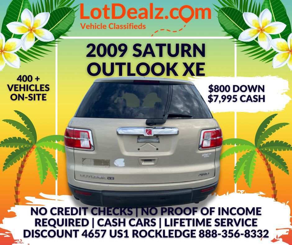 SATURN OUTLOOK 2009 SATURN OUTLOOK 5GZEV13D79J132254