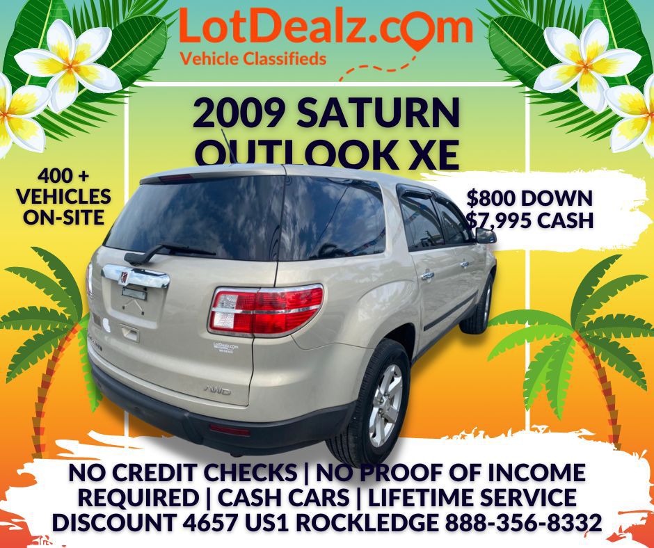 SATURN OUTLOOK 2009 SATURN OUTLOOK 5GZEV13D79J132254